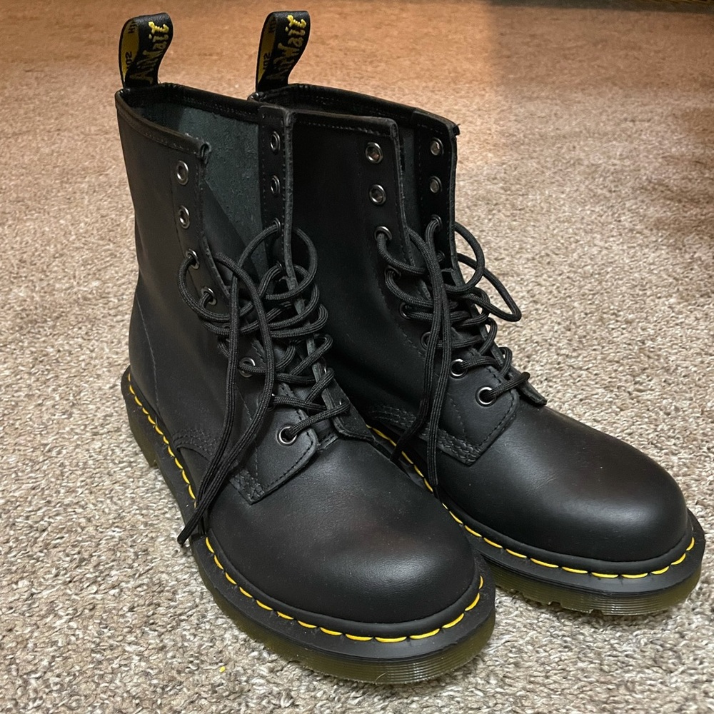 Brand new doc marten combat boots